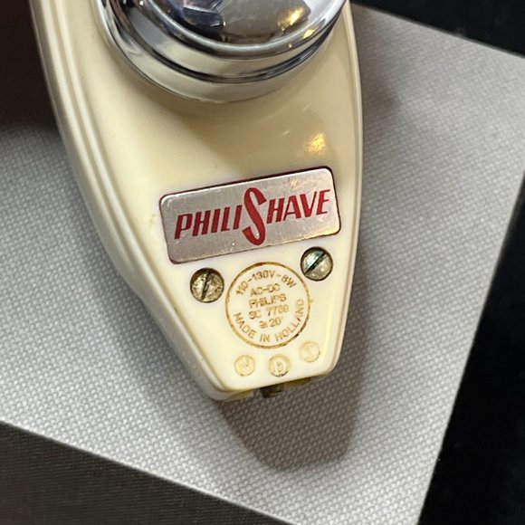 Vintage Philips Philishave Razor. Made In Holland. Works. - Picture 7 of 10